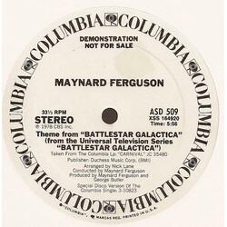 Maynard Ferguson Theme From "Battlestar Galactica" USED VINYL 12INCH 33 S RPM PROMO