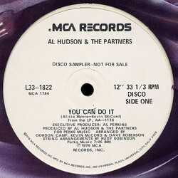 Al Hudson & The Partners You Can Do It USED VINYL 12INCH 33 S RPM PROMO
