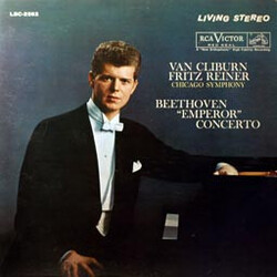 Van Cliburn / The Chicago Symphony Orchestra / Fritz Reiner / Ludwig van Beethoven Beethoven "Emperor" Concerto Vinyl LP USED