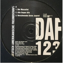 Deutsch Amerikanische Freundschaft Der Mussolini USED VINYL 12INCH PROMO COMPILATION