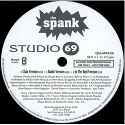 Studio 69 (6) The Spank USED VINYL 12INCH 33 S RPM PROMO
