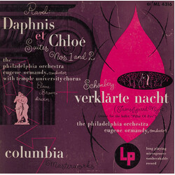 Maurice Ravel / Arnold Schoenberg / The Philadelphia Orchestra / Eugene Ormandy / The Temple University Choirs / Elaine Brown (2) Daphnis Et Chloé Sui