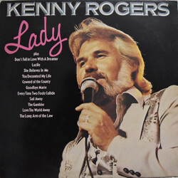 Kenny Rogers Lady Vinyl LP USED