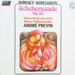 Nikolai Rimsky-Korsakov / Rainer Küchl / Wiener Philharmoniker / André Previn Scheherazade Op. 35 Vinyl LP USED