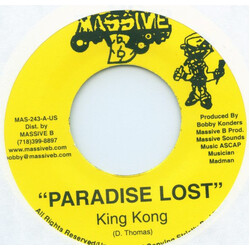 King Kong / Anthony B Paradise Lost / Underground USED VINYL 7INCH 45 RPM