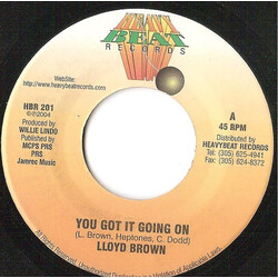 Lloyd Brown You Got It Going On USED VINYL 7INCH 45 RPM