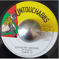 Lukie D Stand My Ground USED VINYL 7INCH 45 RPM
