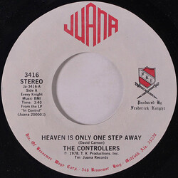 The Controllers (2) Heaven Is Only One Step Away USED VINYL 7INCH 45 RPM STYRENE STEREO