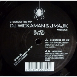 J Majik & Wickaman U Disgust Me (VIP) / Nosedive USED VINYL 12INCH 45 RPM