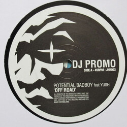Potential Bad Boy / Yush Off Road USED VINYL 12INCH PROMO 45 RPM