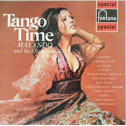 Malando And His Tango Orchestra Tango Time Vinyl LP USED