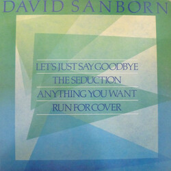 David Sanborn Let's Just Say Goodbye USED VINYL 12INCH EP 45 RPM