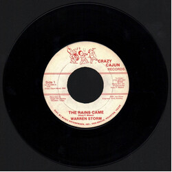 Warren Storm The Rains Came / (I Can't Treat You Like A Lady) You Need Someone Who'll Be Mean To You USED VINYL 7INCH 45 RPM SINGLE