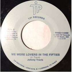 Johnny Travis We Were Lovers In The Fifties / The Night & The Day USED VINYL 7INCH 45 RPM SINGLE
