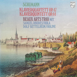 Robert Schumann / Beaux Arts Trio / Samuel Rhodes / Dolf Bettelheim Klavierquartett Op. 47, Klavierquartett  Op. 44 Vinyl LP USED