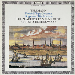 Georg Philipp Telemann / The Academy Of Ancient Music / Christopher Hogwood Double & Triple Concertos Vinyl LP USED