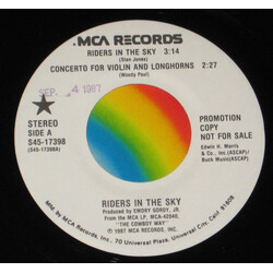 Riders In The Sky Riders In The Sky USED VINYL 7INCH 45 RPM EP PROMO