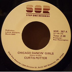 Curtis Potter Chicago Dancin' Girls USED VINYL 7INCH 45 RPM SINGLE