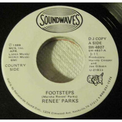 Marsha Renee Parks Footsteps USED VINYL 7INCH SINGLE PROMO