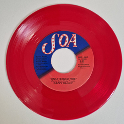 Razzy Bailey Unattended Fire USED VINYL 7INCH 45 RPM