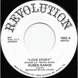 Ruben Ramos / The Mexican Revolution Love Story / Soy Tuyo USED VINYL 7INCH 45 RPM SINGLE STEREO
