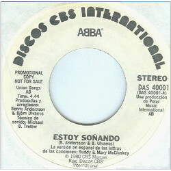 ABBA Estoy Soñando (I Have A Dream) USED VINYL 7INCH PROMO SINGLE