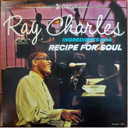 Ray Charles Ingredients In A Recipe For Soul Vinyl LP USED