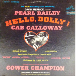 David Merrick (2) / Pearl Bailey Hello, Dolly! - The New Broadway Cast Recording Vinyl LP USED
