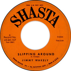Jimmy Wakely Slipping Around / I Love You So Much It Hurts USED VINYL 7INCH 45 RPM SINGLE MONO