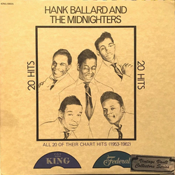 Hank Ballard & The Midnighters 20 Hits: All 20 Of Their Chart Hits (1953-1962) Vinyl LP USED