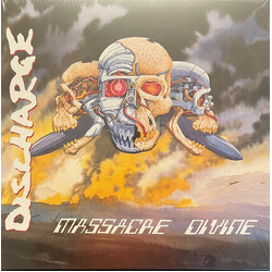 Discharge Massacre Divine Vinyl LP USED