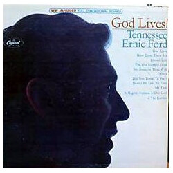 Tennessee Ernie Ford God Lives! Vinyl LP USED