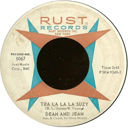 Dean & Jean Tra La La La Suzy VINYL 7" USED