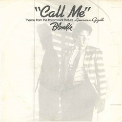 Blondie Call Me USED VINYL 7INCH 45 RPM SINGLE STEREO