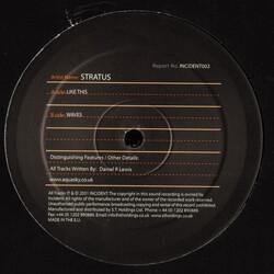 Stratus Like This / Waves USED VINYL 12INCH