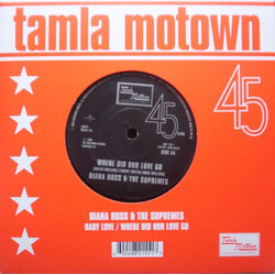 The Supremes Baby Love / Where Did Our Love Go USED VINYL 7INCH 45 RPM SINGLE REISSUE