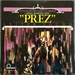 Lester Young Prez Vinyl LP USED