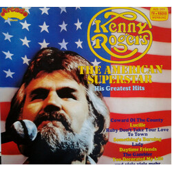 Kenny Rogers The American Superstar - His Greatest Hits Vinyl LP USED