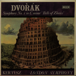Antonín Dvořák / István Kertész / London Symphony Orchestra Symphony No. 1 In C Minor "Bells Of Zlonice" Vinyl LP USED