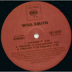 Will Smith Freakin' It USED VINYL 12INCH PROMO
