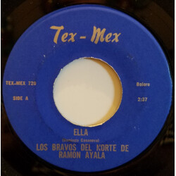 Los Bravos del Norte de Ramón Ayala Ella USED VINYL 7INCH 45 RPM SINGLE