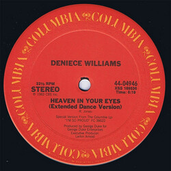 Deniece Williams Heaven In Your Eyes USED VINYL 12INCH 33 S RPM