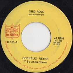 Cornelio Reyna Oro Rojo USED VINYL 7INCH 45 RPM SINGLE