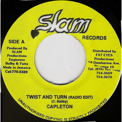 Capleton Twist And Turn USED VINYL 7INCH