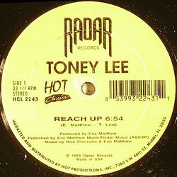 Toney Lee / Arnie's Love Reach Up / I'm Out Of Love USED VINYL 12INCH