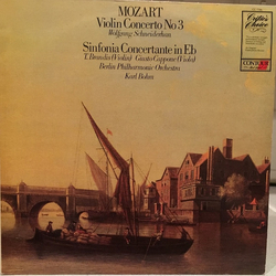 Wolfgang Amadeus Mozart / Wolfgang Schneiderhan / Berliner Philharmoniker / Karl Böhm / Thomas Brandis / Giusto Cappone Concerto For Violin No.3 In G 