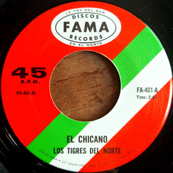 Los Tigres Del Norte El Chicano USED VINYL 7INCH 45 RPM SINGLE