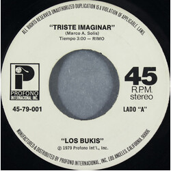 Los Bukis Triste Imaginar / Eres USED VINYL 7INCH 45 RPM STEREO