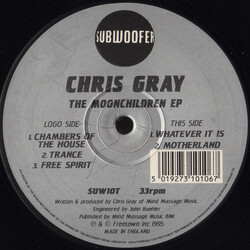 Chris Gray The Moonchildren EP USED VINYL 12INCH EP 33 S RPM