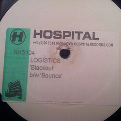 Logistics Blackout / Bounce USED VINYL 12INCH 45 RPM WHITE LABEL